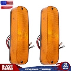 2×Warning Cab LED Amber Light For John Deere 50 Series 4050 4250 4450 4650 4850