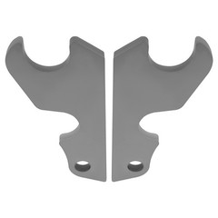 2X LH & RH Excavator Quick Attach Mount Ears for Kubota KX71 KX91 KX121 U35