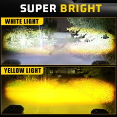 2PCS 3” LED WORK Lights Pods Caterpillar Skid Steers Excavator Forklift Loader