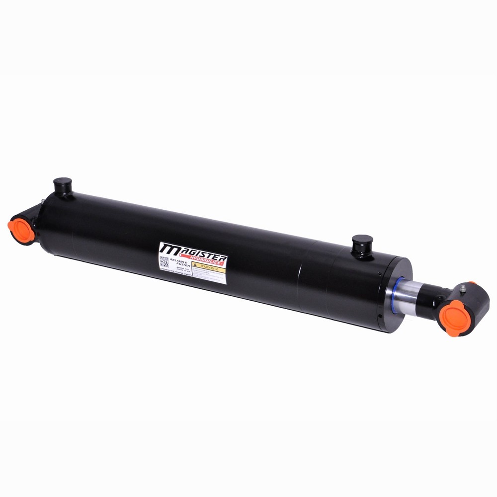 Hydraulic Cylinder Welded Double Acting 4″ Bore 36″ Stroke Cross Tube 4×36 NEW