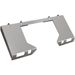 3/8″ Thick Quick Tach Cut Mount Plate Steel Skid Steer Attachment Adapter Plate