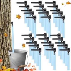 Maple Syrup Harvesting Kit – 30 Taps, 66ft Tubing, Drill Bit