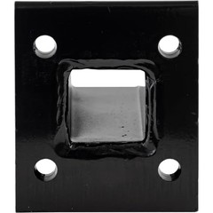 Buyers Products 1804055 Bolt-On Receiver Tube for Pintle Hitch Plates, Fits 2