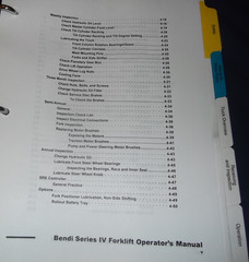 BENDI IV SERIES B25-4 B30-4 B35-4 B40-4 B45-4 FORKLIFT SERVICE REPAIR MANUAL