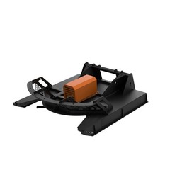 Landhonor Skid Steer Brush Cutter 66” New Hydraulic Mower Brush Hog Attachment