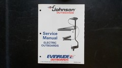 Johnson Evinrude Electric Outboards Service Manual 1994 OMC Wiring