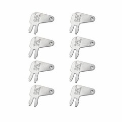 10pc 8H5306 8H 5306 Aftermarket Forked Keys For Caterpillar Switch 7N0718