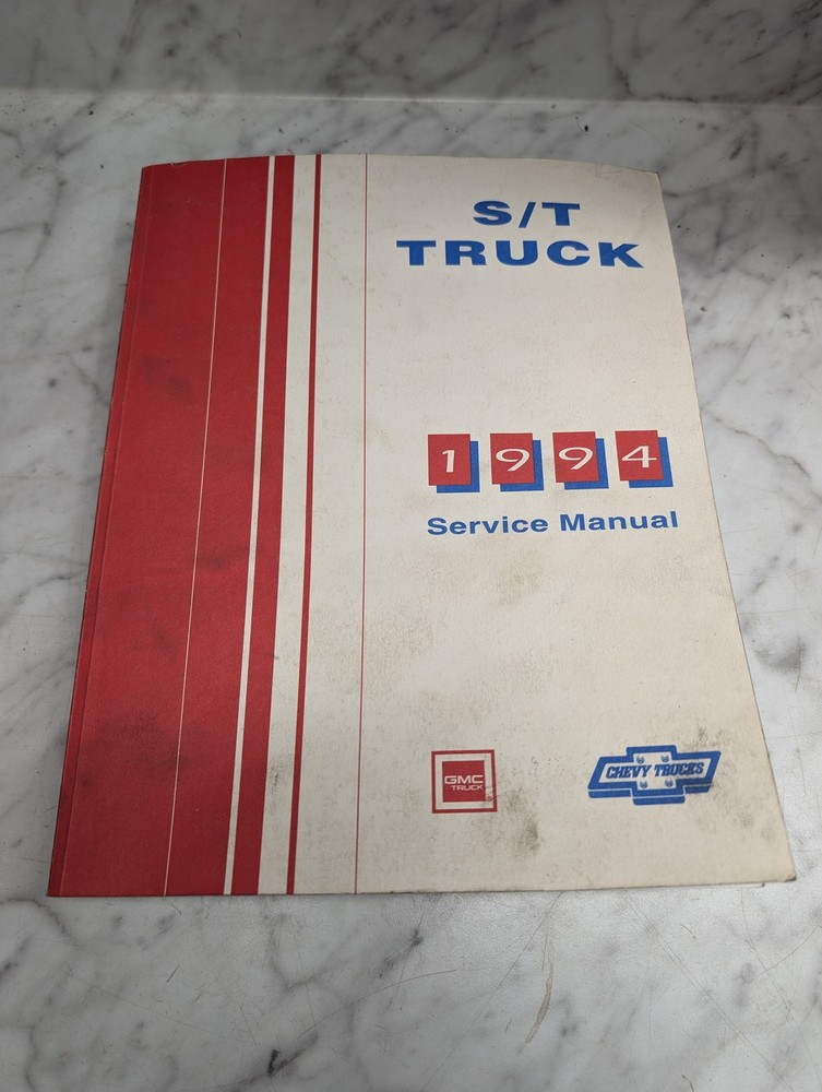 GMC Truck Chevy Trucks S/T Truck 1994 Service Manual Repair Maintenance Shop