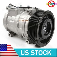 A/C Compressor w/ AC Clutch Kit For John Deere Models RE46609 RE69716 AH169875
