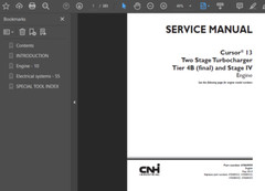 CASE IH 500 STEIGER TRACTOR MANUAL OPERATORS SERVICE SHOP ENGINE REPAIR PDF USB