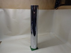 Chrome Exhaust Stack (Straight) w/out Indentation Fits John Deere Tractor