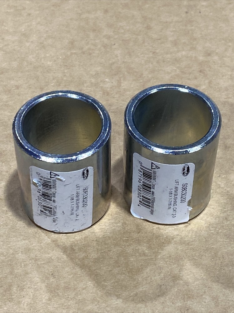 Qty.2 SpeeCo Lift Arm Bushing, CAT 2-3, 1-1/8” x 1-7/16”, S08030200 New