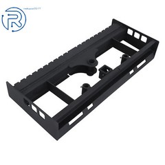 2500LBS Heavy-Duty Skid Steer Pallet Fork Frame W/Receiver Hitch & Spear Sleeves