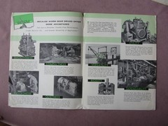 1956 Advertising Booklet * Why Cleveland Worm Gear * Cleveland Story w Letter