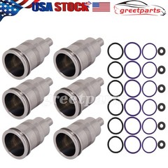6X Fuel Injector Sleeve Cup Set 21515329 21401136 for Volvo D13 D11 D16