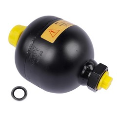 Diaphragm Accumulator 20cu.in 0.32L 4786psi Working Pressure G1/2 Thread Hydr…