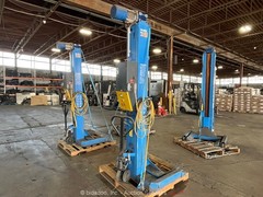2009 Lot of (4) SEFAC PMZ Portable Heavy Duty Electrical Equipment Lift bidadoo
