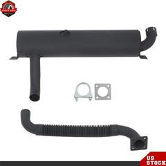 6676728 6677371 Muffler & Exhaust Pipe Kit For Bobcat 773, S150, S160, S175