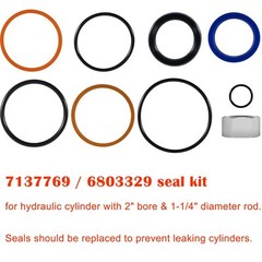 6803329 7137769 Hydraulic Lift Cylinder Seals Kit for Bobcat 444 500 520 530 533