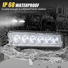 2PCS 6” LED WORK LIGHTS for Caterpillar Construction Equipment Forklift Tractor