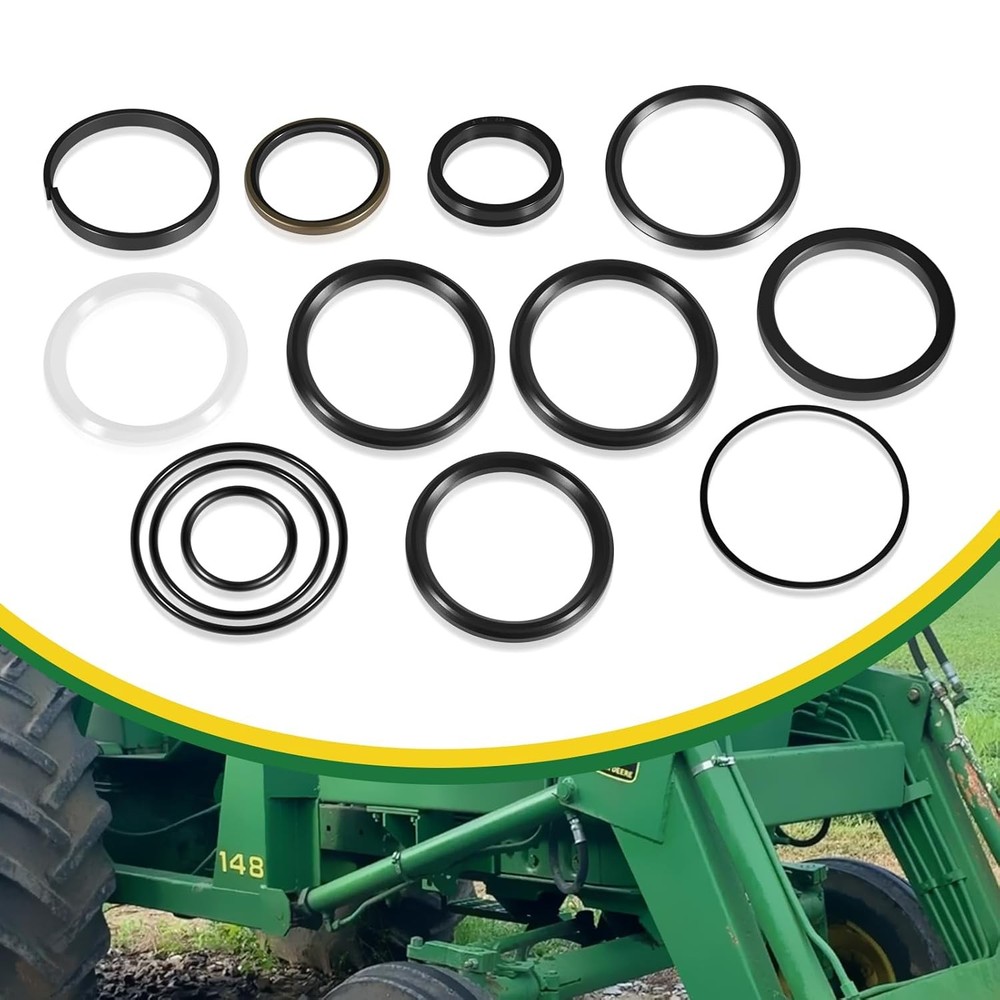 AW16443 Loader Hydraulic Lift Cylinder Seal Kit fit for John Deere 148 158 168