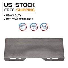 1/4″ 3/8″ HD 1/2″ Quick Tach Attachment Mount Plate Skid Steer