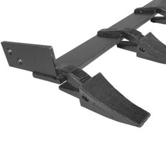 Titan Attachments UA Tooth Bar 60″ 86 lb. Bucket 23TF Bolt On Steel USA Made