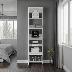 Cabot Closet, 6 Shelves, White