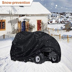 Riding Lawn Mower Cover, Waterproof Tractor Cover Fits Decks up to 54″,Heavy …