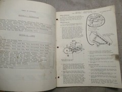 Fox Corn Units Model C54 & C54S Instruction and Parts Book 3 – 64 Manual