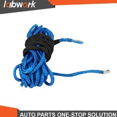 Labwork 5/16″x50′ Synthetic Winch Rope Line Recovery Cable 12000LBS W/Sheath US
