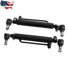 2 × Power Steering Cylinder A37509 D84800 For Case 586C 586D 586E 585D 585E 586D