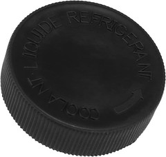 Radiator Coolant Reservoir Overflow Tank Cap, for 350Z 2003-2008, Plastic, Black