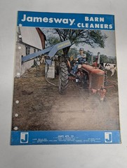 JAMESWAY BARN CLEANERS SALES LITERATURE BROCHURE CATALOG INFORMATION