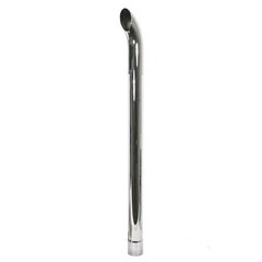 Chrome Stack Exhaust Pipe ZNL89051C fits Several