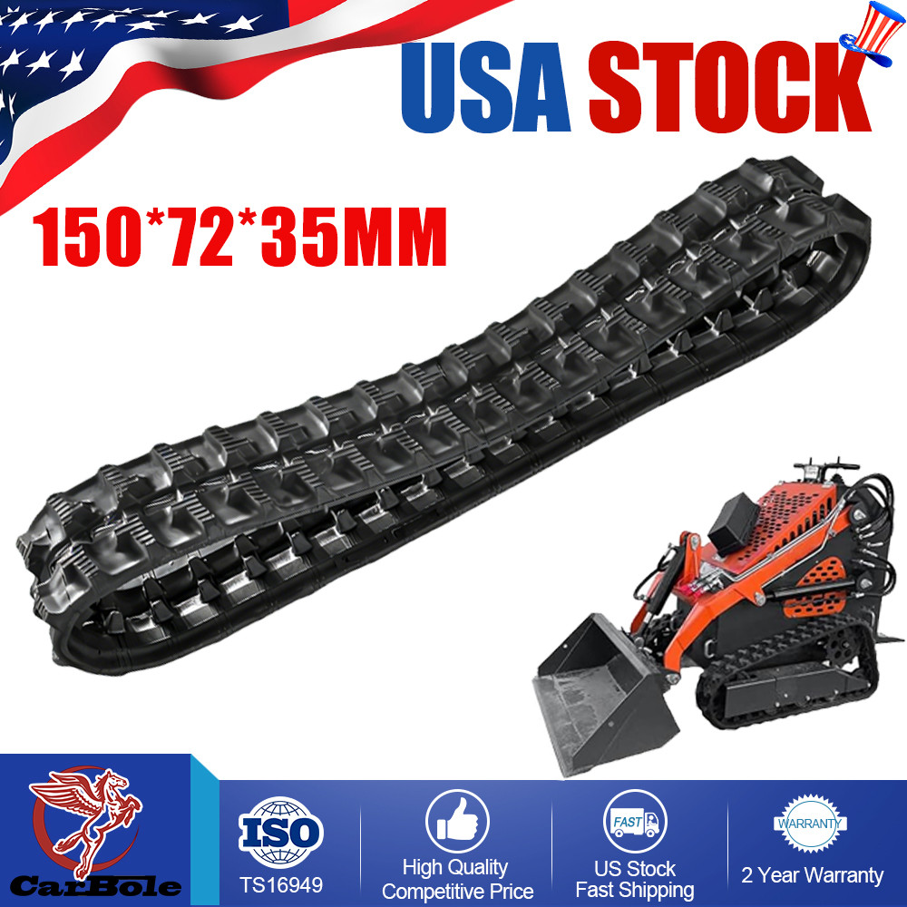 New Heavy Duty Rubber Track 150x72x36 Fits for YSRT14 Mini Skid Steer Attachment