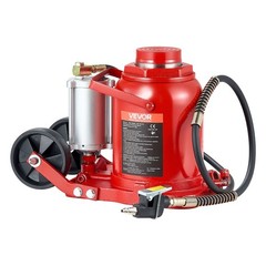 Air Hydraulic Bottle Jack, 50 Ton (110231.5 lbs) Capacity, 10.4-16.1 Inch Liftin