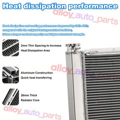 4 Row RADIATOR FOR INTERNATIONAL 100 766 886 1066 1086 1466 1486 1566 A71611C1