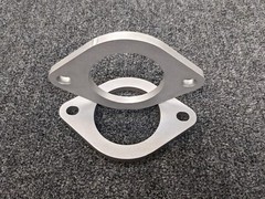 *2 PACK* 3.0 inch 2 Bolt Heavy Duty Exhaust Flanges 3/8″ Thick 3.0″ Dual Exhaust