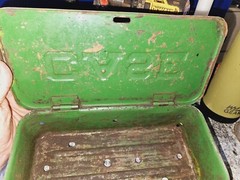 OEM Case Tractor Embossed Lid Tool Box SC DC S SI SO Ji Case Box