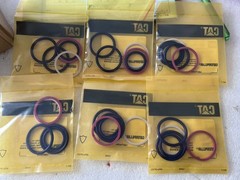 1 Set（6 Pieces）Caterpillar 297-4841 Fuel Injector Seal Ring Kit for C7 C9 Engine