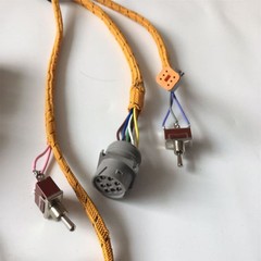 Engine Start Test Wiring Harness For CAT D Series & GC Series Excavator C6.4
