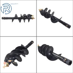 12 inch x 48 inch Fab Auger Bit 2 – inch Hex Collar Skid Steer Attachment Part