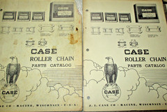 LOT OF 12 J. I. CASE OPERATORS PARTS SUPPLEMENT MANUALS CATALOGS ORIGINAL!