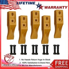 6684447 Bucket Teeth Skid Steer Backhoe Bolt On Tooth Unitooth – 5Pack
