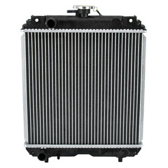 Aluminum Core Kubota Compact Tractor Radiator Overall Size 17 1/2″ x 14 5/8″ US