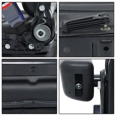 Suspension Tractor & Forklift Seat Armrest Safety Belt Adjustable Backrest