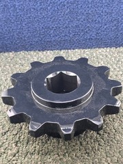 Heavy Duty Feeder Chain Sprocket Replacement 12 Tooth Black