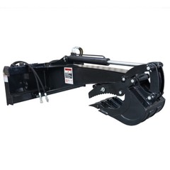 Skid Steer Backhoe Digger Bucket Attachment with 15″ Bucket