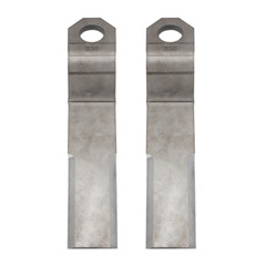 2 x Mild Steel Brush Hog Cutter Blade 10mm For Mower King Skidsteer Skid Loader